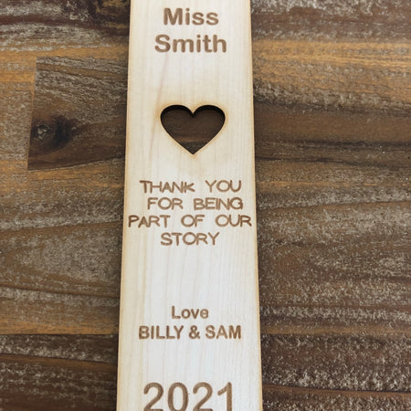 Teachers Gift - Rounded Bookmark