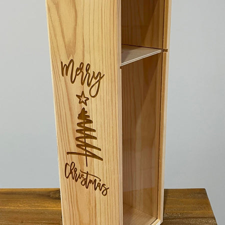 Pine Wine Box