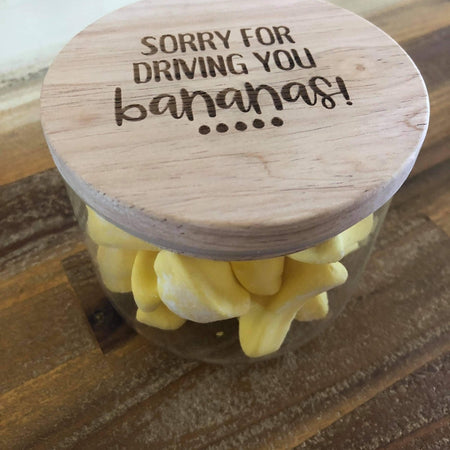 Sorry for driving you bananas!