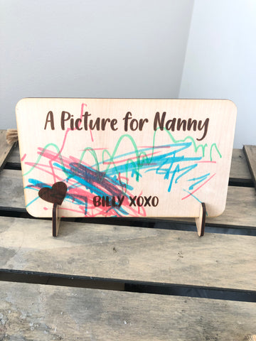 Picture For Nanny - DIY